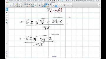 Problem Solving with Quadratic (Grade 11 Mixed Lesson 4.3 11 3 15)
