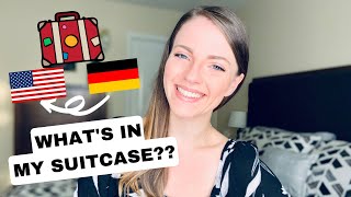 WHAT&#39;S IN MY SUITCASE - all the GOODIES I brought back from GERMANY