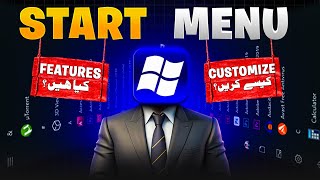 Windows 10 - Start Menu Essential Features & Customization | Urdu / हिन्दी