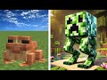 minecraft mobs, but turned into CREEPER