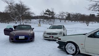 【今日も暑いから冬の映像を見て涼もう】【土屋圭市×松田次生×大湯都史樹】郡サイバトル 裏ショット！！ #shorts