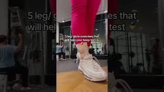 5 moves to HELP your BEEP TEST 👀🥵 #shorts #fitnesstips #shuttlerun #glutesworkout #legworkout