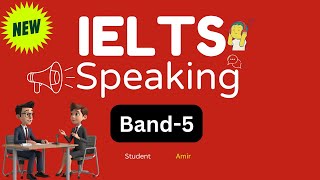 IELTS Speaking Mock Test Band 5.5 | Full Test &amp; Feedback | Amir | 2025 Practice