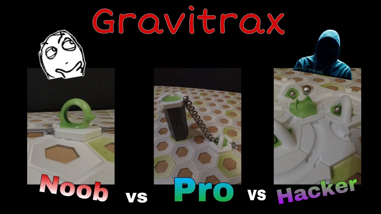 Gravitrax Noob vs Pro vs Hacker - viele Gravitrax Tricks👍