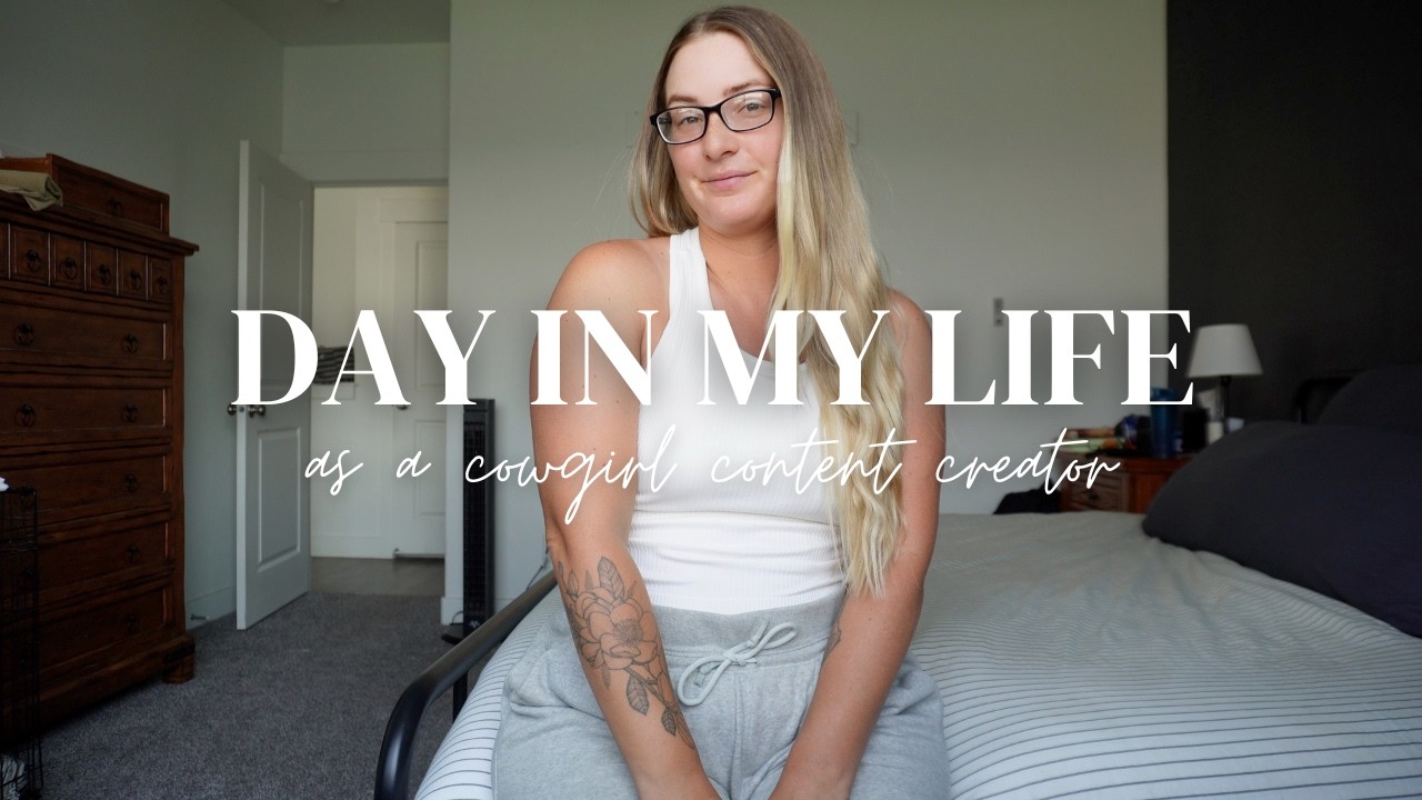 DAY IN MY LIFE AS A CONTENT CREATOR