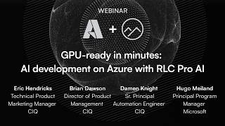GPU-ready in minutes: AI development on Azure with RLC Pro AI