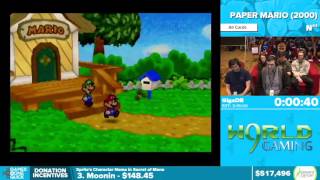 Paper Mario by GigaDB in 3:04:16 - Awesome Games Done Quick 2016 - Part 121