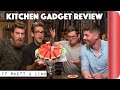 Chefs Vs Normals Review Kitchen Gadgets | Ft. Rhett and Link