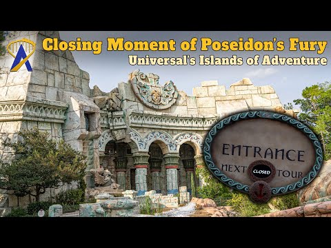 Universal to permanently close Poseidon's Fury attraction