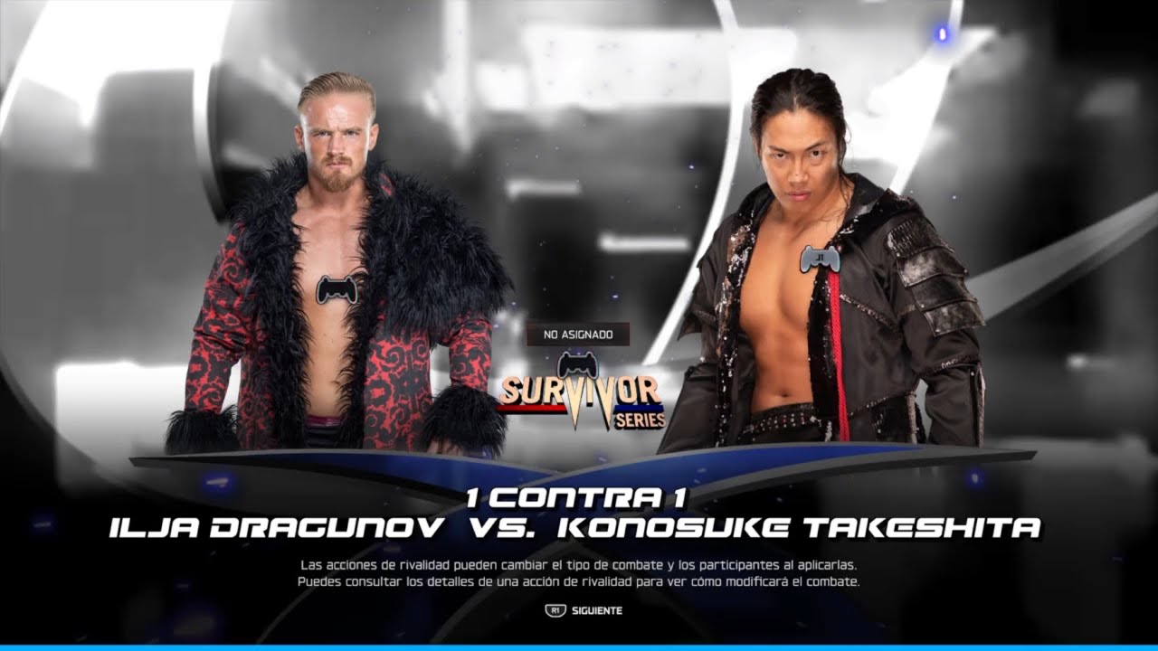 ILJA DRAGUNOV VS KONOSUKE TAKESHITA