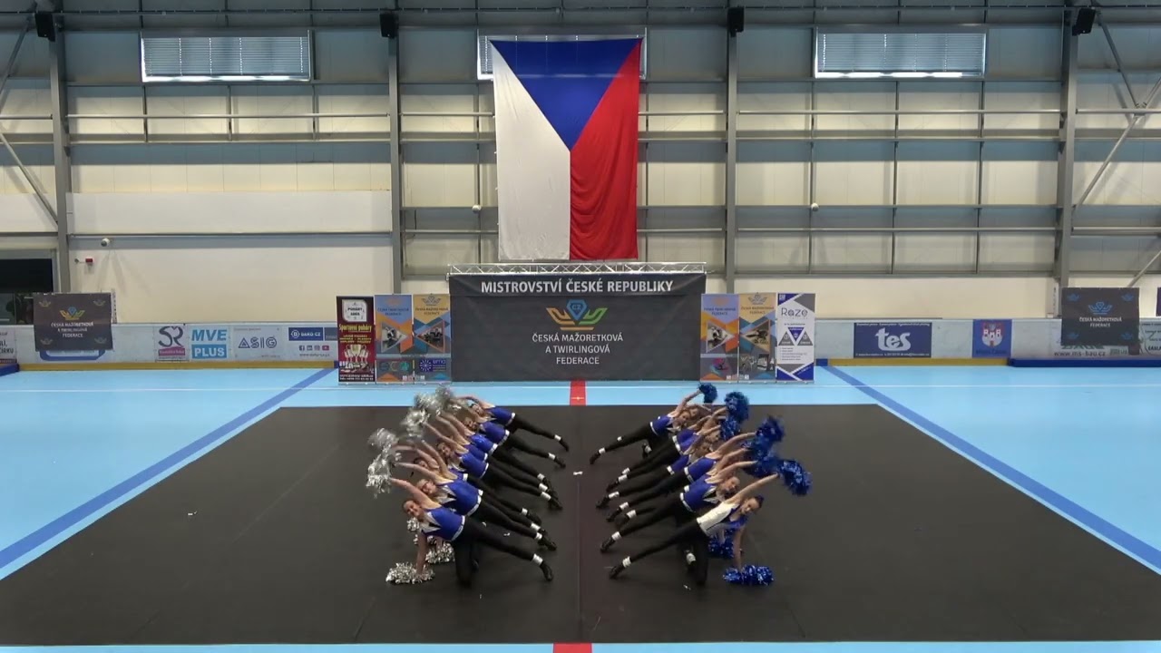 Mistrovství České republiky mažoretek ČMTF 2022 / pom-pom show juniorky / AP klub - Teens