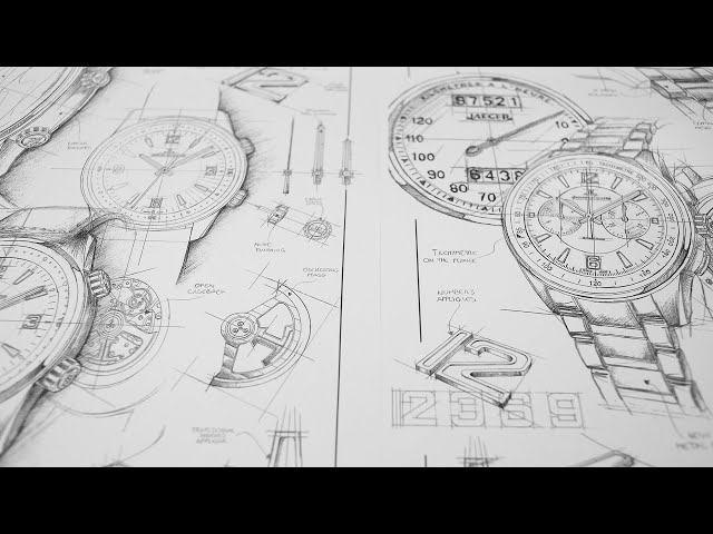 Watch Design Drawing