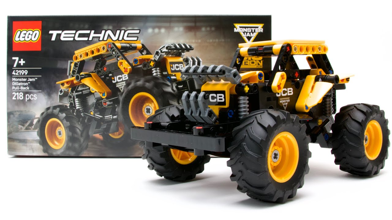 LEGO Technic Monster Jam DIGatron Pull-Back truck 42199 - Build