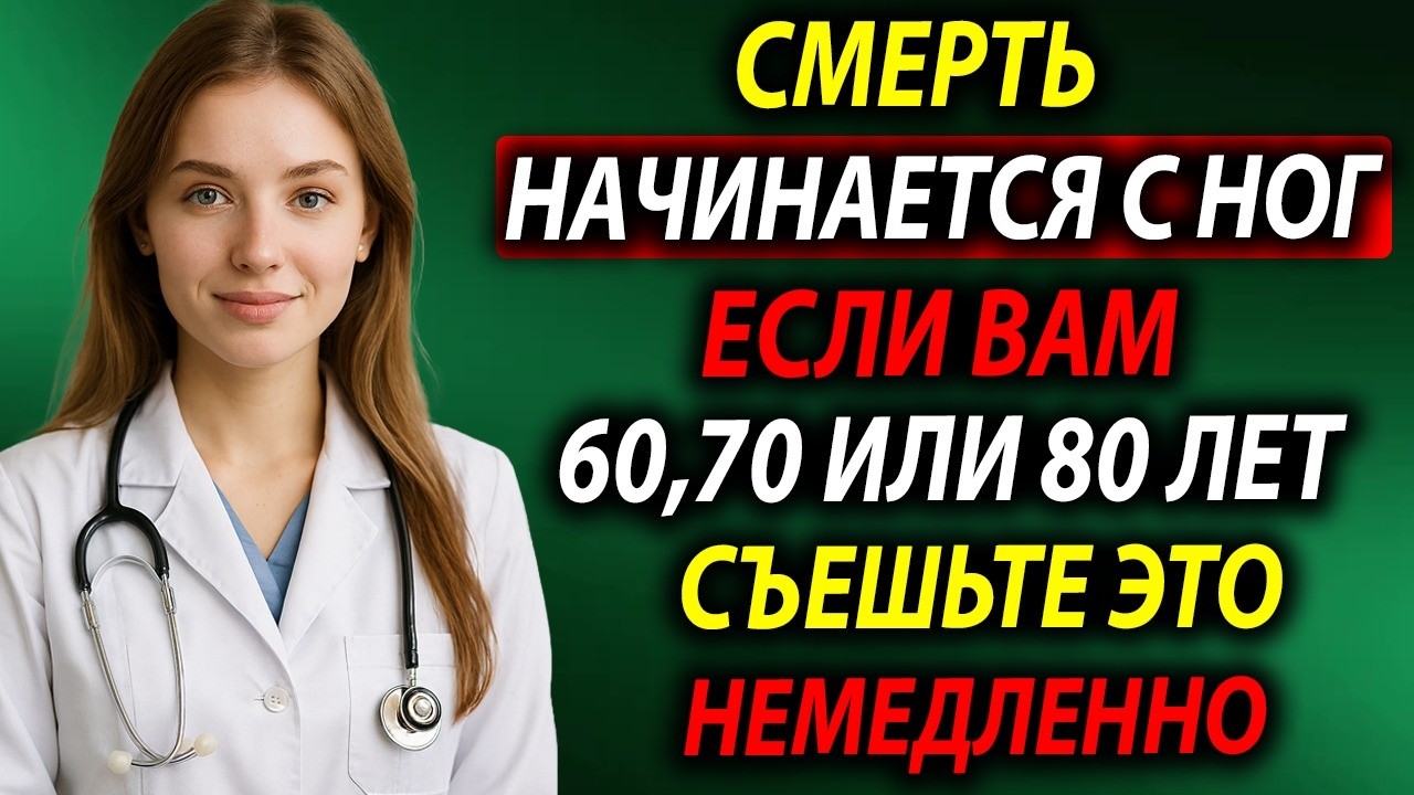 Ешьте это по утрам — и ваши ноги снова станут сильными, как в молодости!