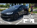 Charge Your Tesla Using Tesla CCS Charging Adapter by Harum.IO