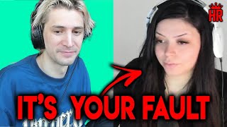 Is Adept the reason she and XQC cannot talk about their Divorce Publicly