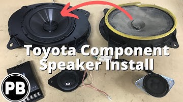 Toyota Tacoma / 4Runner Component Speaker Install