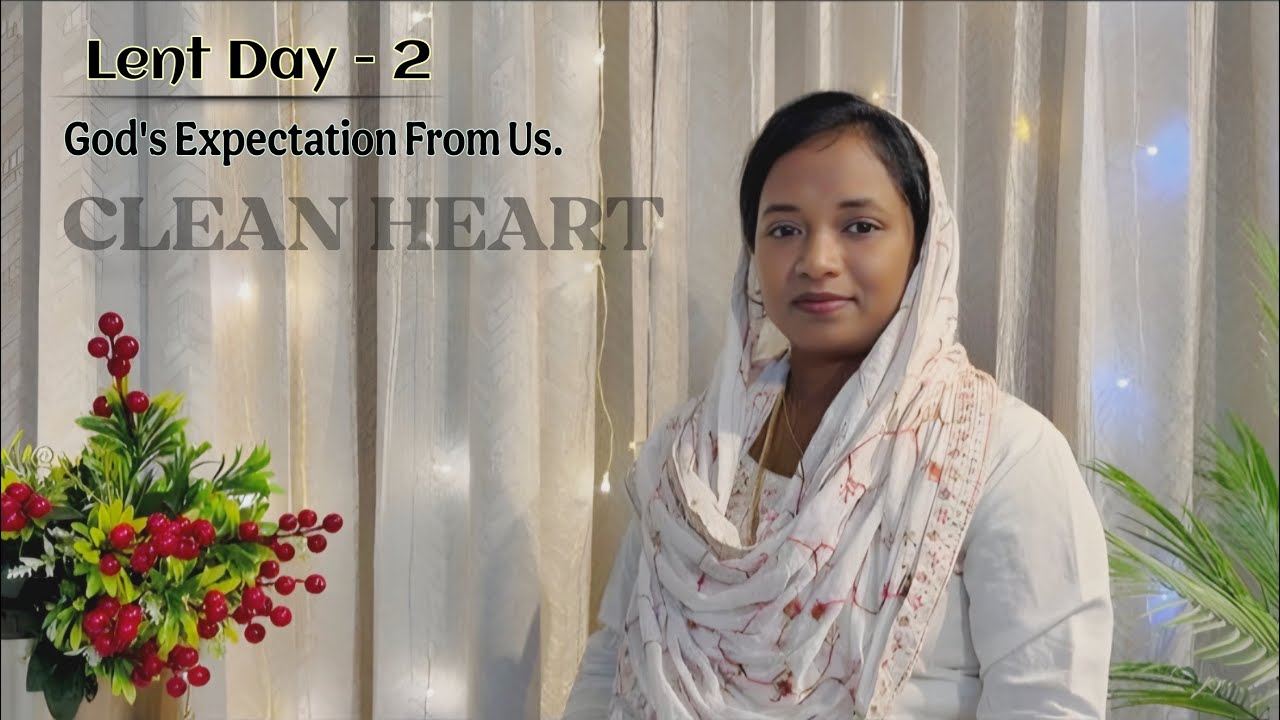 Lent Day - 02 | லெந்து கால தொடர்  | LENT DAYS SERIES | Mrs.M.Keziah Paul