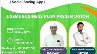 Useme Application PLAN prasantation ! Mr.Sudhdip shamanta Maven Rank