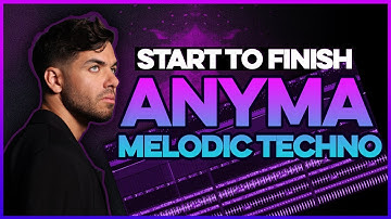 Start To Finish Full Melodic Techno Track in 1 Hour | ANYMA STYLE
