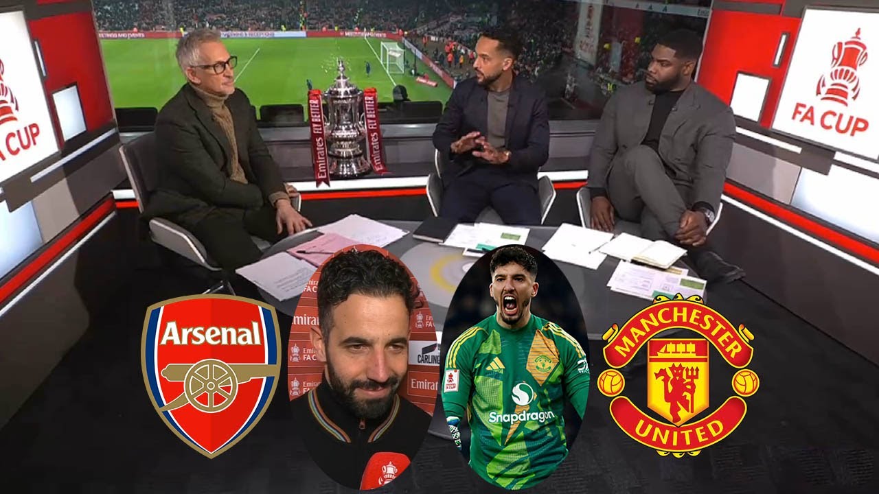 Arsenal vs Manchester United 1-1(Pen:3-5) Ruben Amorim Crazy Reaction🔥 Altay Bayindir Fantastic