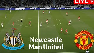 Newcastle United vs Manchester United Premier League 2026 – VideoGame eFootball Simulation