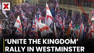 Tommy Robinson’s "Unite the Kingdom" Protest in London Draws Far-Right Figures | NewsX World