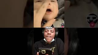 Speed reacts to baby's first word 🤣