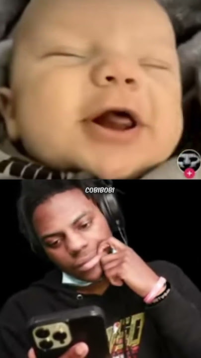 Speed reacts to baby's first word 🤣