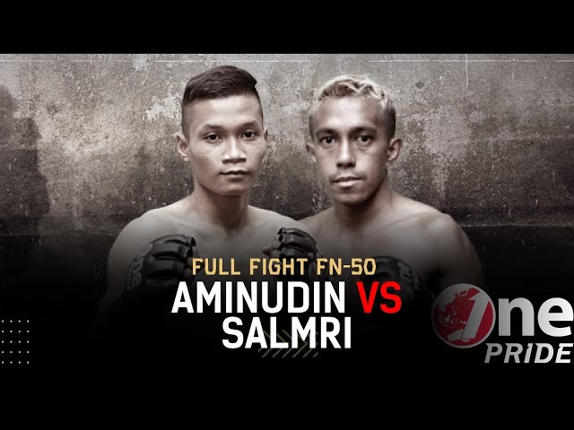 Sengit Parah! 🥊 Aminudin vs Salmri Pattisamallo (Atomweight) | Full Fight One Pride MMA FN 50 class=