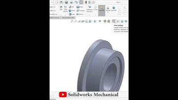Single Flange wheel| Industrial design ||SolidWorks||Mechanical|@DesignWithAjay#Shorts #tech