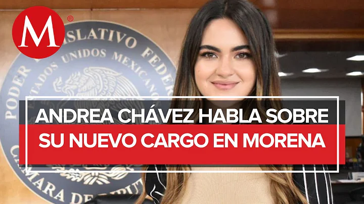 Andrea Chvez ser la nueva Secretara de Comunicacin...