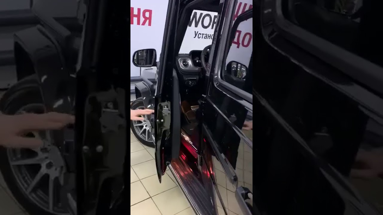 Звук закрывания двери мерседеса