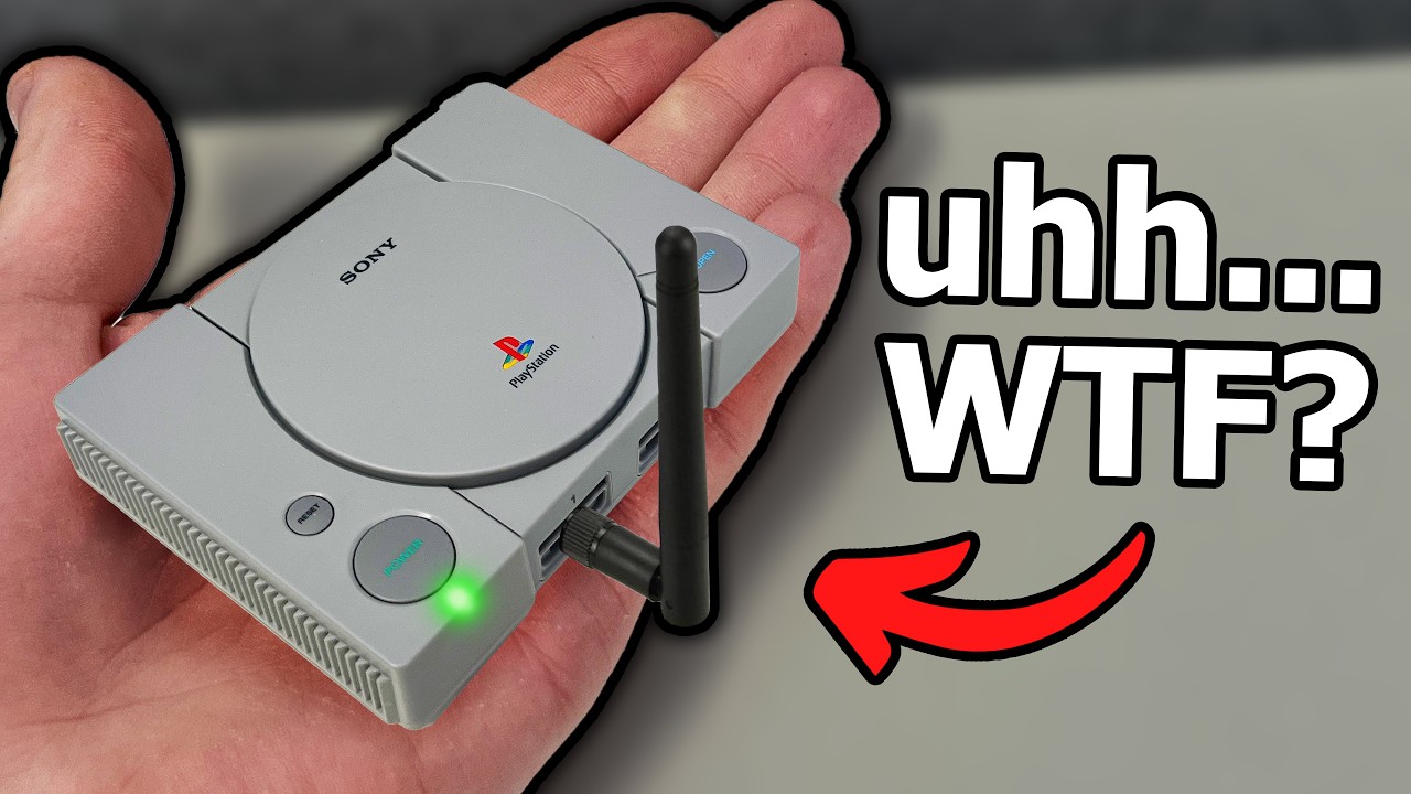 The MODDED PlayStation console that you've NEVER seen... 😬 - YouTube
