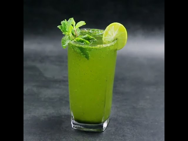 Mint Mojito Recipe | Refreshing Summer Drinks |  পুদিনা লেবুর শরবত  | mojito recipe class=