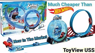 ★UNBOXING★ Shark Track | Shark Attack Challenge | Better and Cheaper then HOTWHEELS ! ToyView Uss
