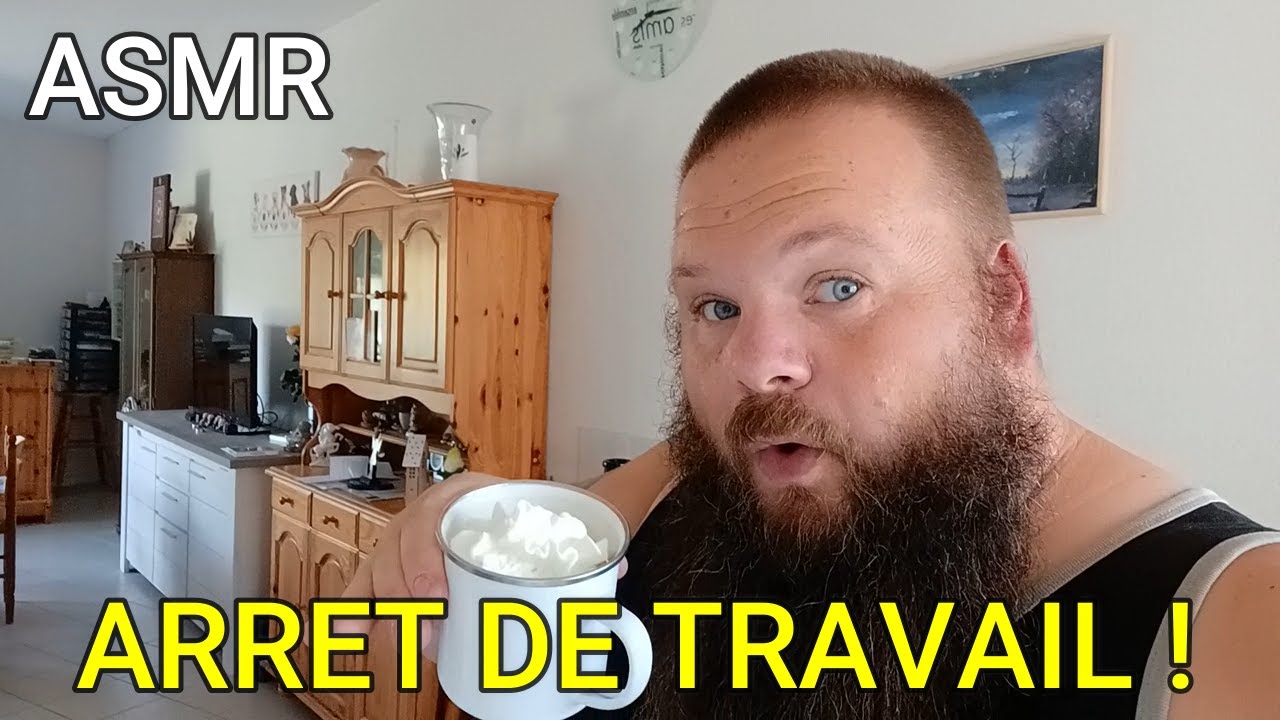 VLOG #ASMR - ARRET DE TRAVAIL / COLIS / SAUCISSON #asmr #frasmr #français #relaxation