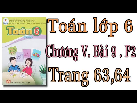 Video Toán lớp 6 sách cánh diều tập 2 chương 5| bài 9 tỉ số,... - youtube