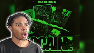 SUKI AIN'T PLATIN?! SUKIHANA “COCAINE” | REACTION