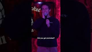 Co-worker of slain United Healthcare CEO was at my show | Lucas Zelnick Stand Up Comedy Crowd Work