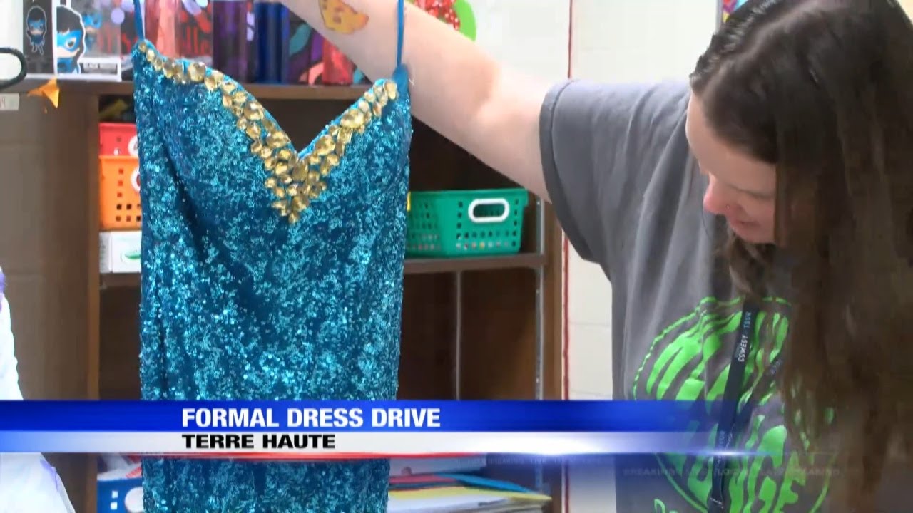 "Prom dresses are not affordable," A Terre Haute South club launches a prom  dress drive to help