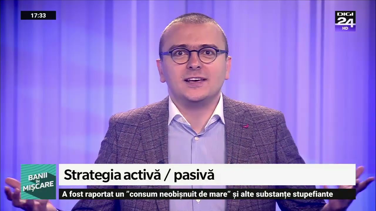 Investiția pasivă: replicare indice BET. Banii în mișcare, Digi24
