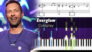 Coldplay - Everglow - Piano Tutorial   Sheets