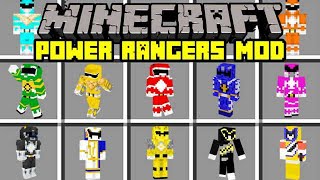 Minecraft POWER RANGERS MOD! | TURN INTO NEW POWER RANGERS & MORE! | Modded Mini-Game screenshot 5