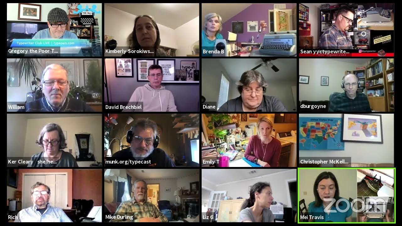 Typewriter Club LIVE YouTube