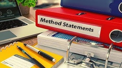 How to Write a Method Statement