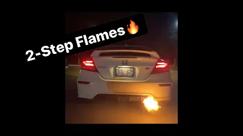 Hondata and K-Tuner 2-Step Flame Compilation | Staticspeed Anti-Lag