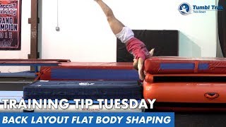 Back Layout Flat Body Shaping