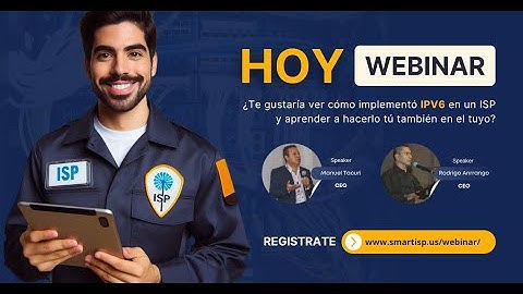 Grabación Webinar: Configurar IPv6 en Server Mikrotik  y Primer Cliente con IPv6.