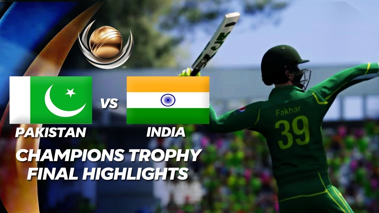 mulighed Par Broom India vs Pakistan Champions Trophy 2017 Final Full Highlights (Cricket 19  Gameplay) - YouTube